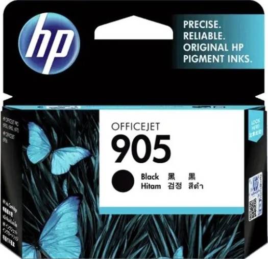 HP 905 Black Original Ink Cartridge - Black : T6M01AA Cartridges JS Bazar