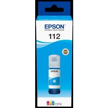 Epson 112 EcoTank Pigment Cyan Ink Bottle (C13T06C24A) Cartridges JS Bazar