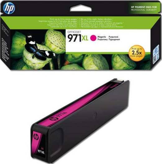 HP 971XL Magenta High Yield Original Ink Cartridge : CN627AE Cartridges JS Bazar
