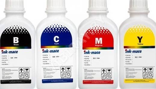 Ink mate Refill ink for desk-top printer 0.50 Liter (4 Colors) Cartridges JS Bazar