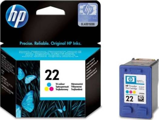 HP 22 Tri-Color Original Ink Cartridge : C9352AE Cartridges JS Bazar