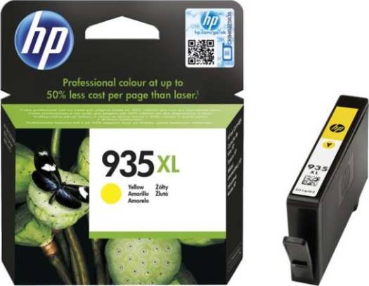 HP 935XL Yellow High Yield Original Ink Cartridge : C2P26AE Cartridges JS Bazar