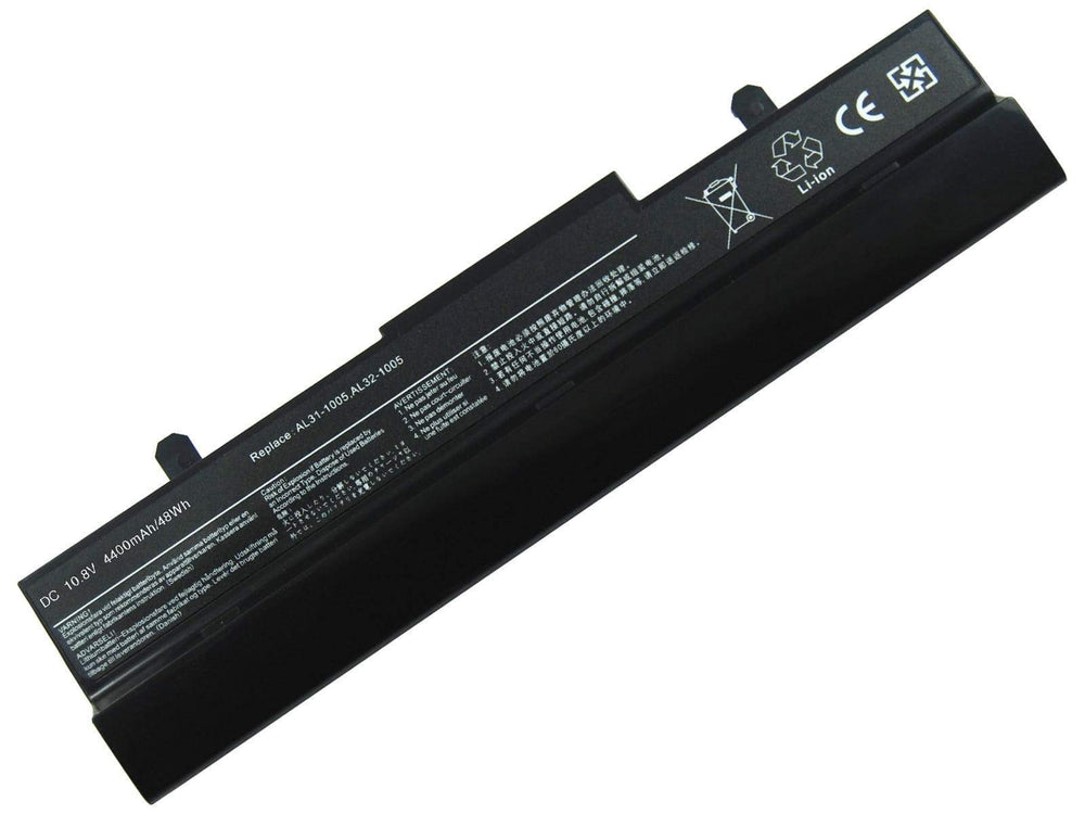 Asus 90-XB0ROABT00000Q, Eee PC 1005 Series Replacement Laptop Battery - JS Bazar