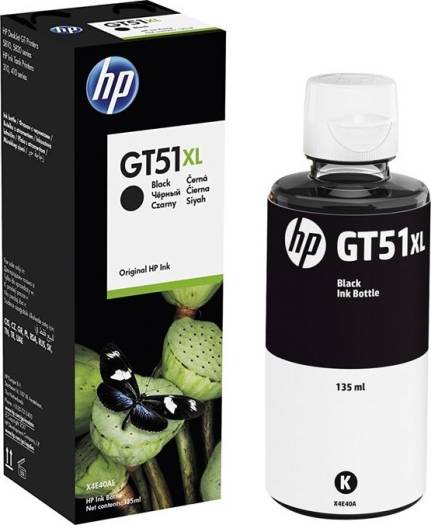 HP GT51XL 135-ml Black Original Ink Bottle (X4E40AE) Cartridges JS Bazar