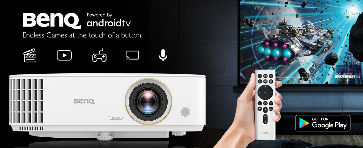 BenQ TH685i 4K HDR DLP Projector, 3500 Lumens, 8.3ms Low Input Lag (TH685I) Projectors JS Bazar