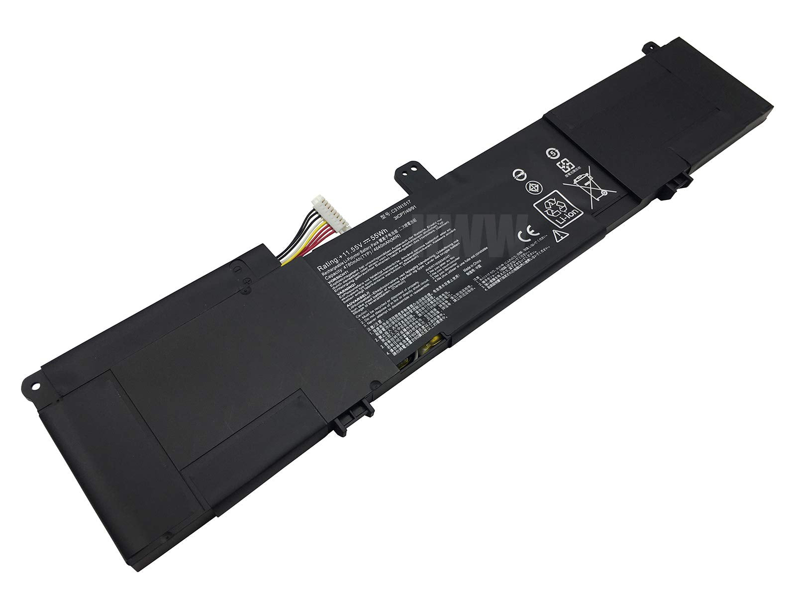 C31N1517 Asus Q304, Q304U, Q304UA, VivoBook Flip TP301UA-C4089T, TP301U TP301UJ TP301UA 2-in-1-13.3" Asus Laptop Battery Laptop Batteries JS Bazar