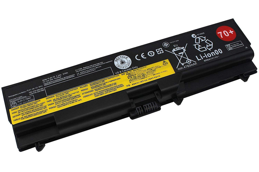 57Wh 70+ Lenovo ThinkPad T430 T430I L430 T530 T530I L530 W530 45N1005 45N1004 Tablet Replacement Laptop Battery - JS Bazar