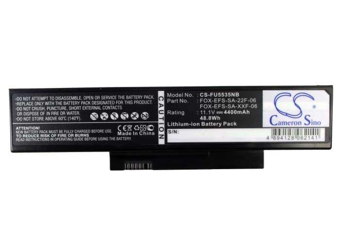 Replacement FUJITSU-SIEMENS Amilo La1703 La-1703 V5515 V5535 SMP-EFS-SS-20C-04 SMP-EFS-SS-22E-06 SMP-EFS-SS-26C-06 Replacement Laptop Battery - JS Bazar