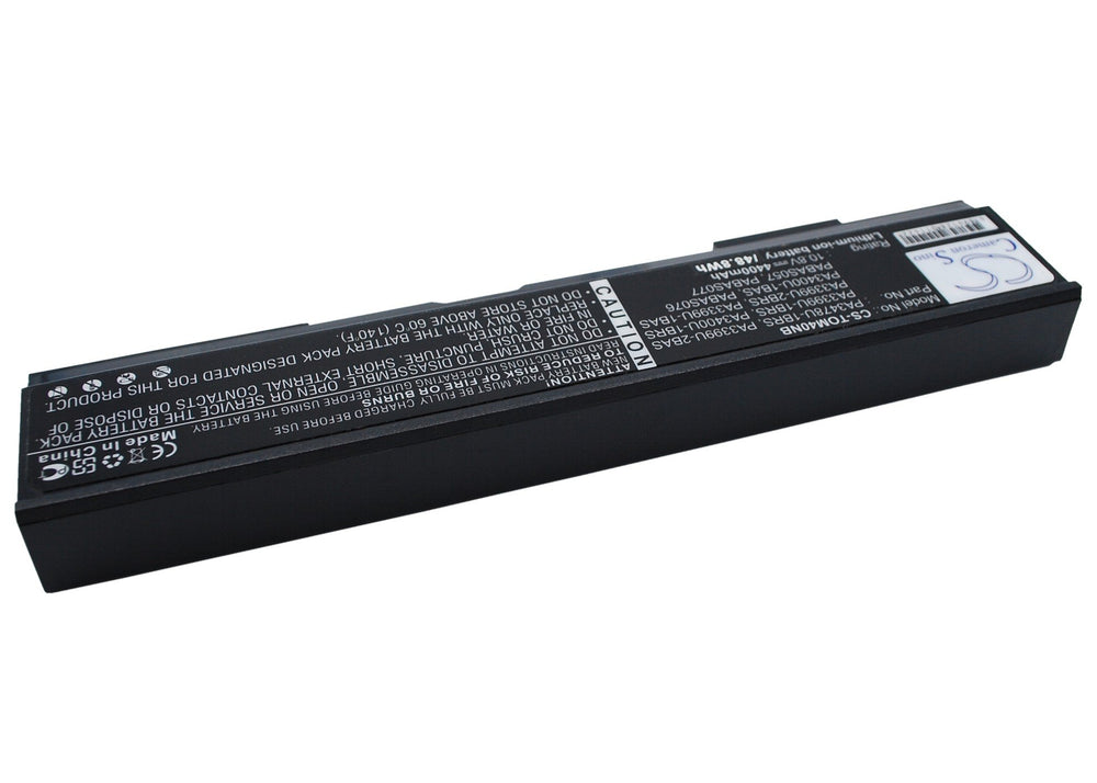 PA3399U-1BAS Toshiba Dynabook TX Series, Satellite M40 Series Replacement Laptop Battery - JS Bazar