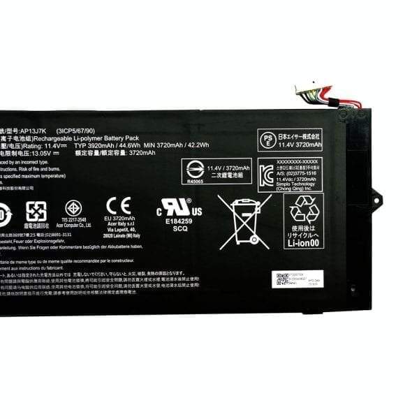 AP13J7K Replacement Acer ChromeBook C740 Series Replacement Laptop Battery - JS Bazar