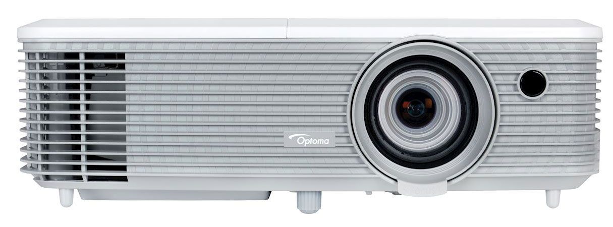 Optoma W400 WXGA 4000 ANSI Lumens DLP Projector, 3D Ready, White : 95.78C01GC0E Projectors JS Bazar