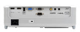 Optoma W400 WXGA 4000 ANSI Lumens DLP Projector, 3D Ready, White : 95.78C01GC0E Projectors JS Bazar