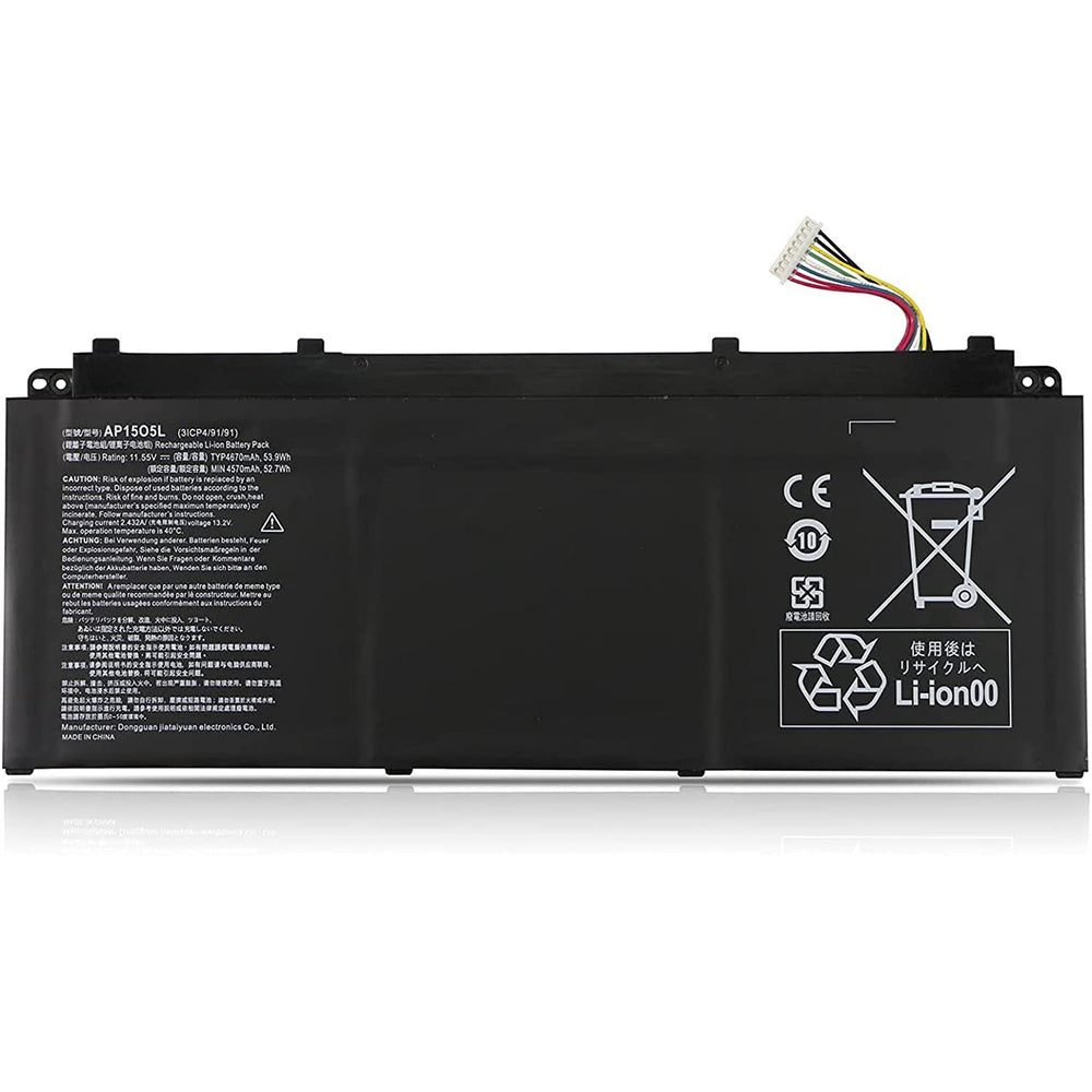 Replacement AP15O5L Acer SPIN 5 SP513-52N AP1503K AP1505L Replacement Laptop Battery - JS Bazar