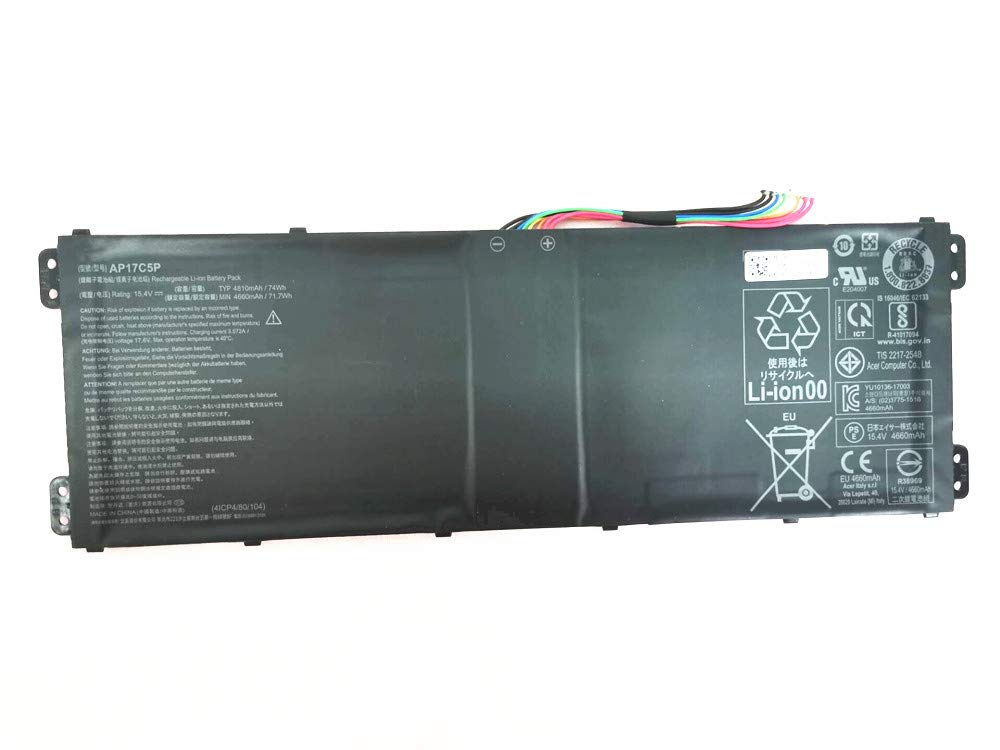 AP17C5P Replacement Acer Predator Helios 500 PH517-51, Predator PH517-61-R41A Replacement Laptop Battery - JS Bazar