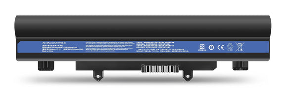 Acer Laptop Battery for Acer Aspire E1-571 E5-571 E5-411 E5-421 E5-511 Touch Extensa 2509 2510 3ICR17/65-2[11.1V 4400 ACER E5-571 Laptop Batteries JS Bazar
