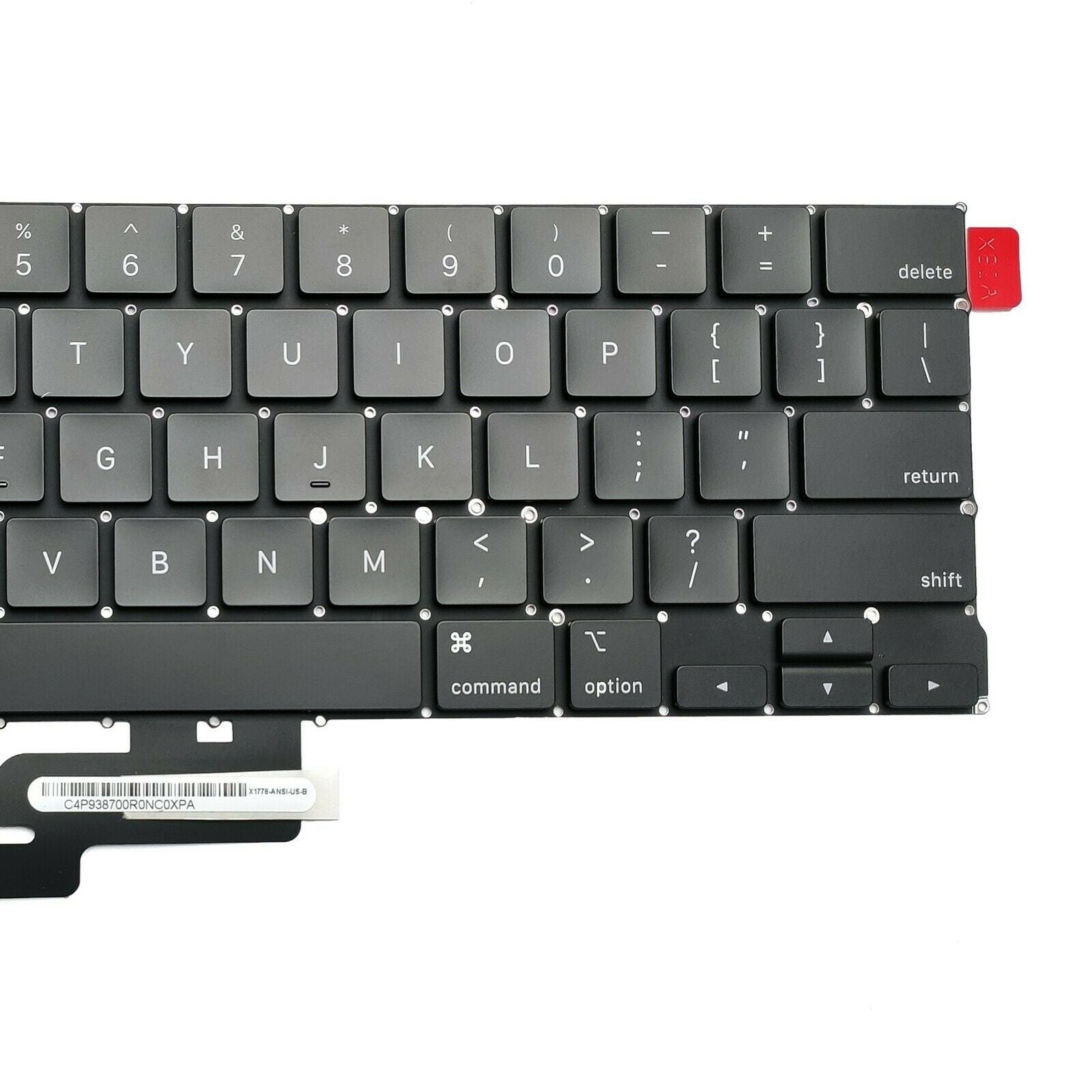 MacBook Pro w/ Touchbar 13.3" Model A2289 Keyboard