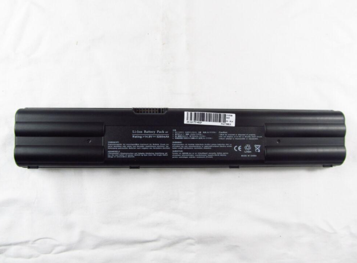Asus a3n 5200mah black replacement laptop battery