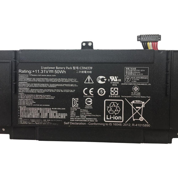 c31n1339 asus zenbook ux303ub ux303ln q302l q302la q302lg ux303 ux303l ux303la ux303ln ux303lb ux303lnb ux303ua Asus battery Laptop Batteries JS Bazar