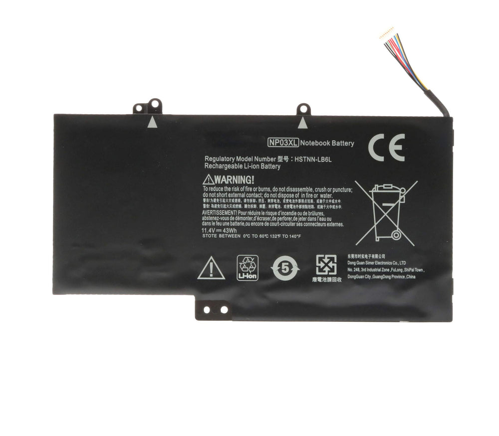 NP03XL HP Envy X360 13-A010DX, HSTNN-LB6L 760944-421 TPN-Q146 761230-005 Replacement Laptop Battery - JS Bazar