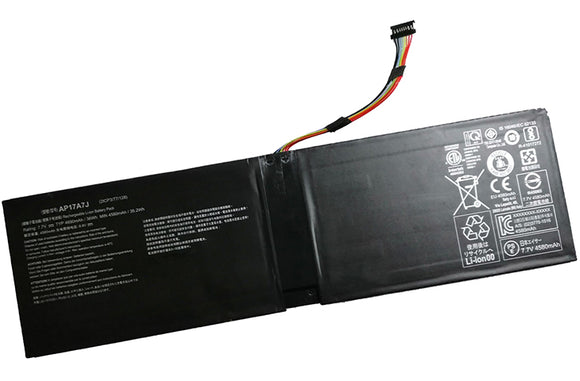AP17A7J Acer Laptop Battery for Acer Swift 7 SF714-51T-M3JU, Swift 7 SF714-51T Laptop Batteries JS Bazar