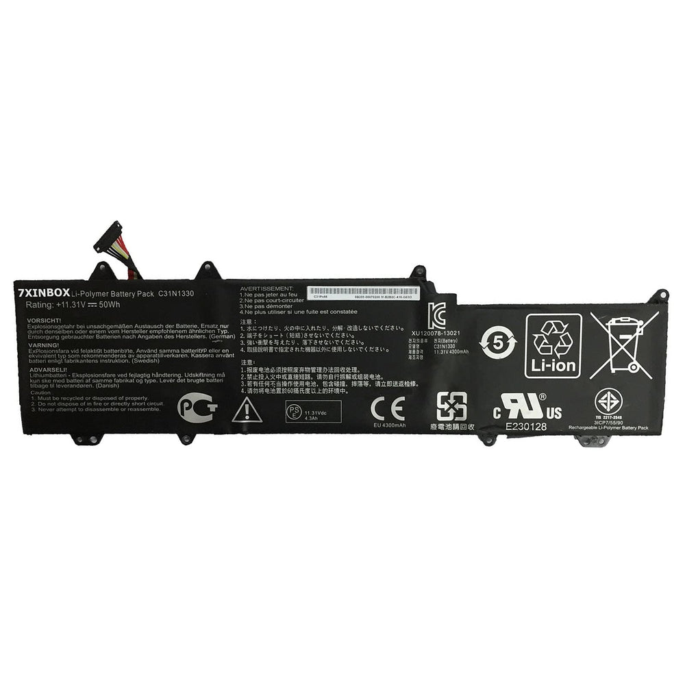 C31N1330 Asus UX32L UX32LA UX32LN Zenbook UX32LN-R4053H Replacement Laptop Battery - JS Bazar